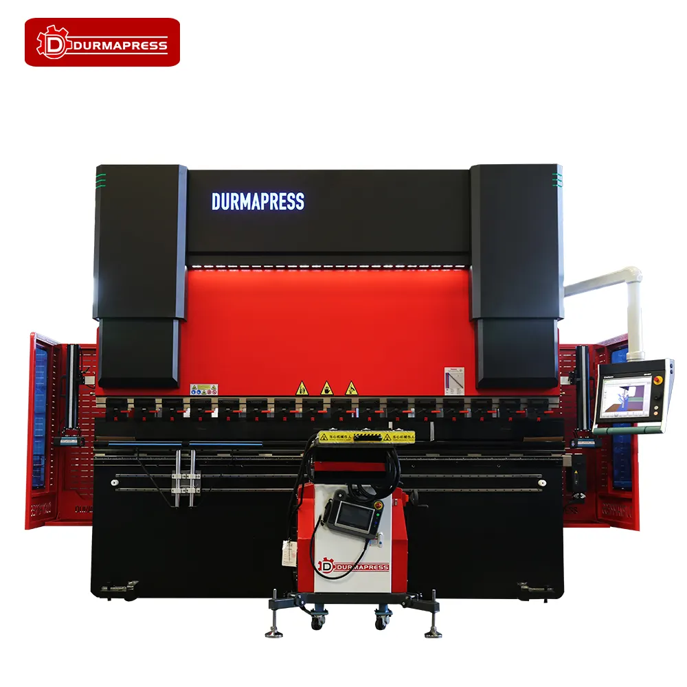MB8 Industrial CNC Hydraulic Press Brake Standard with Follower Folding Device Automatic for Carbon Steel Aluminum Processing