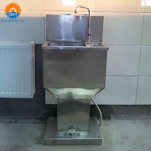 Equipo de Línea de Sacrificio ZBHT para Mataderos, Máquina de Procesamiento de Carne, Planta Industrial, Lavabo para Manos, Esterilizador de Cuchillos, Pedal - Product Image 5