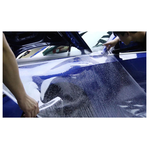 TPU Transparent Clair Peinture Protection <span class=keywords><strong>Film</strong></span> Réparation Anti-rayures PPF Car Body Wrap Vinyl <span class=keywords><strong>Film</strong></span> - Product Image 1