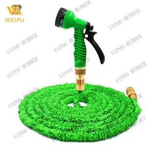 Factory Produces Expandable Stretch Inflatable Garden Hose Garden Magic Water Pipe Paper Box Plastic Extendable Pipe TPE 1-4bar
