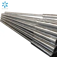 Galvanized solar street lighting pole /street lamp post with single or double arms