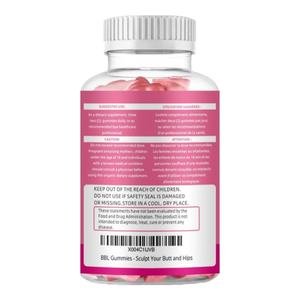 Prezzo all'ingrosso Private Label vegano miglioramento del culo gommoso miglioramento originale Bbl Gummies il vero miglioramento del sedere originale - Product Image 3