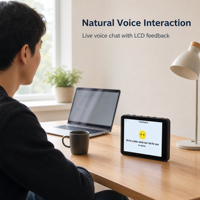 Kit de développement de robot de chat vocal IA Xiaozhi ESP32-S3 avec caméra, écran LCD 2,4 pouces et coque