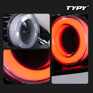 Nouveau kit de conversion de feux arrière de style Ferrari pour Mustang GT 2015-2023, feux arrière circulaires séquentiels, assemblage de feux arrière, 1 an - Product Image 5