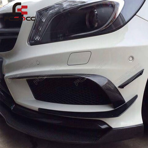 Aileron de pare-chocs avant en fibre de carbone pour <span class=keywords><strong>Mercedes</strong></span> <span class=keywords><strong>Benz</strong></span> Classe <span class=keywords><strong>A</strong></span> W176 <span class=keywords><strong>AMG</strong></span> A45 Pièces automobiles - Product Image 6