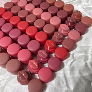 Tinte Labial y para Mejillas en Crema con Forma <span class=keywords><strong>de</strong></span> Corazón, Barra <span class=keywords><strong>de</strong></span> Colorete Hidratante Multiusos, Brillo Natural, Marca Privada OEM - Product Image 1