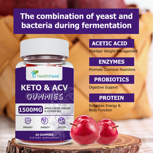 Offre Spéciale : Gummies Keto ACV à faible teneur en glucides pour la gestion du poids, favorisant la digestion et la gestion du poids - Product Image 6