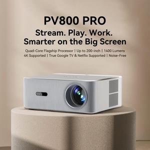 Projecteur LCD Android 11 Blackview PV800 <span class=keywords><strong>Pro</strong></span> 1080P FHD 1400 lumens 5 pouces, version globale - Product Image 4