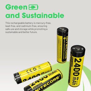 Batterie AA rechargeable USB-C NH2400, 2400 mAh, haute capacité, lithium 1,5 V, charge directe, microphone karaoké, en stock - Product Image 3