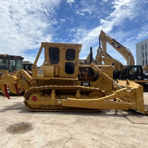 รถดันดิน Caterpillar D7G มือสอง ปี 2024 คุณภาพสูง ชั่วโมงการใช้งานต่ำ สภาพดี พร้อมมอเตอร์ แบริ่ง และปั๊ม - Product Image 3