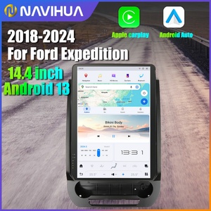 NaviHua 14.4" Tesla Screen Multimedia Android Car Radio Stereo for Ford Expedition 2018 2021 <b>Auto</b> Headunit Carplay New Upgrade - Product Image 6