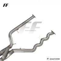 Tubo de Escape Medio de Longitud Igual Personalizado para BMW G80 G82 G87 M2 M3 M4 S58 3.0T, Tubo de Escape en Z con OPF