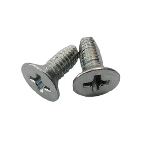Flat Countersunk <b>Head</b> Cross Recessed Triangle Thread <b>Screws</b> DIN7500 Zinc Plated Carbon Steel Thread Forming Fasteners M3-M8 - Product Image 2