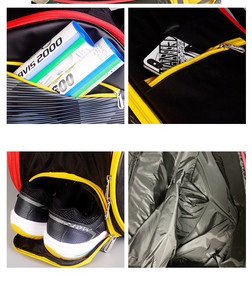2024 unisexe meilleur vendeur personnalisé mode perforé néoprène plage sac à main Badminton porte-<span class=keywords><strong>raquette</strong></span> Tennis <span class=keywords><strong>raquette</strong></span> sac pour les femmes- - Product Image 5