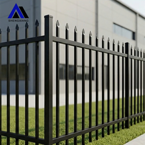 <span class=keywords><strong>Clôture</strong></span> décorative <span class=keywords><strong>en</strong></span> acier résidentiel personnalisée, panneaux de <span class=keywords><strong>clôture</strong></span> <span class=keywords><strong>en</strong></span> <span class=keywords><strong>fer</strong></span> forgé noir <span class=keywords><strong>pour</strong></span> la maison, le jardin et les clôtures commerciales - Product Image 5