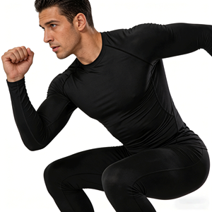 Ropa Deportiva de Alta Calidad para Hombre, Compresión, Secado Rápido, Ropa de Gimnasio, Camisetas Deportivas Activas para Hombre - Product Image 1