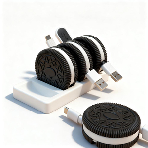 Xoay Dây Tổ Chức Cáp <span class=keywords><strong>Clip</strong></span> Mùa Xuân Dây Chủ Bàn Điện Thoại Sạc Cáp Quản Lý Dây Thủ Môn Cho Bàn Đầu Bàn - Product Image 1