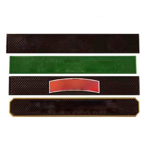 Eco Friendly Rubber PVC <strong>Beer</strong> Bar <strong>Mats</strong> Led Rubber Anti Slip Washable <strong>Personalised</strong> Soft Large Bar <strong>Mat</strong> Custom logo - Product Image 1