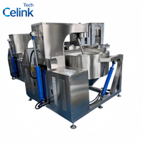 Mélangeur de cuisson planétaire automatique commercial en acier inoxydable avec marmite basculante à double enveloppe pour sauce chili et confiture