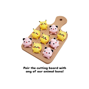Jouet anti-stress imprimé en 3D FDM PLA PETG, porte-clés Baozi, jouet de soulagement du stress, jeu de tic-tac-toe éducatif, plateau de jeu, coussin adhésif, jouet de bureau - Product Image 6