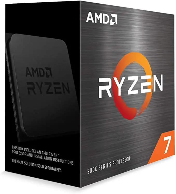Procesador de escritorio AMD R7 5800X3D de 8 núcleos y 16 hilos con CPU de tecnología AMD 3D