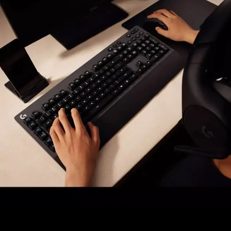 Logitech Keyboard Gaming G613, toko unggulan resmi nirkabel Mode ganda mekanis RGB nirkabel Esports