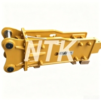 NTK530 SB30 Ciseau de brise-roche hydraulique 53 mm pour excavatrice de 1,5 à 3,5 tonnes, pour le démolissement de roches et la construction de tunnels, type supérieur