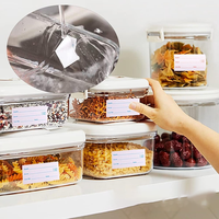 Étiquettes autocollantes pour contenants alimentaires, résistantes au congélateur, inscriptibles, pour la cuisine, fournies par l'usine Haoxuan.
