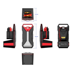 Démarreur portable 12V 4000A haute performance, batterie lithium 24000mAh, batterie externe, booster d'urgence pour véhicule - Product Image 4
