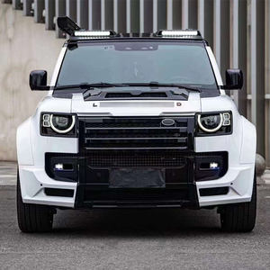 Nouveau kit carrosserie large <span class=keywords><strong>Youkiss</strong></span> pour Defender 2015-2016 avec diffuseur de pare-chocs et tuyau d'échappement, installation facile - Product Image 6