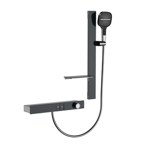 Jboyun Thermostatic Shower Set With Storage Shelf And Digital Display For Bathroom Use - Product Image 5