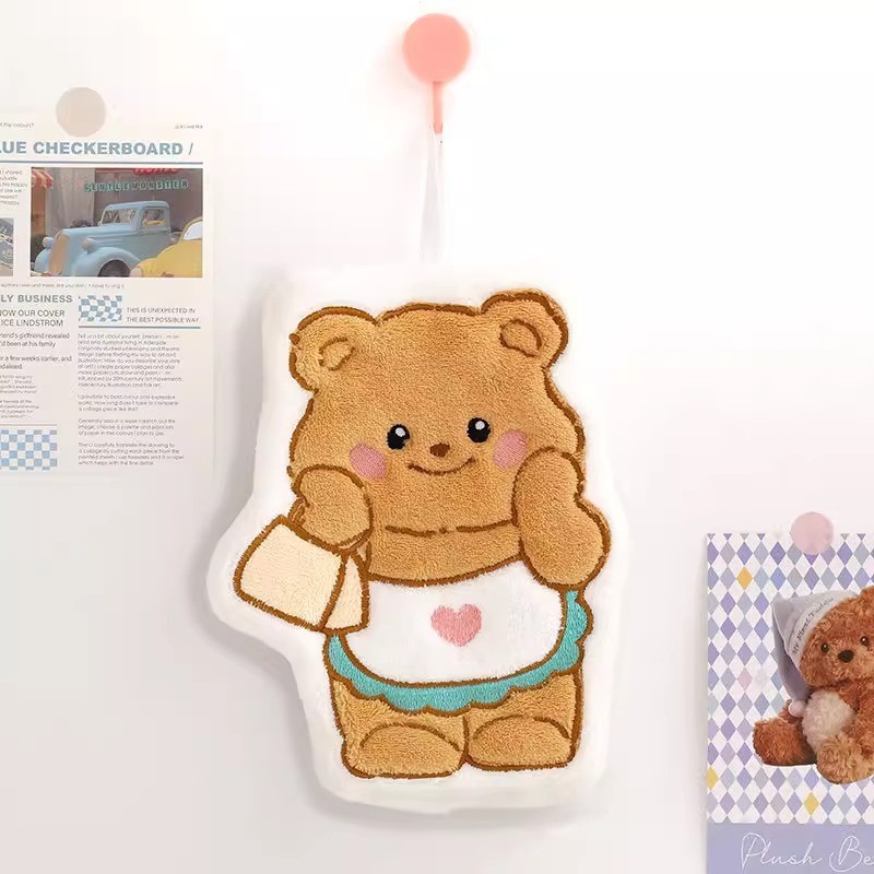 Ours crème [serviette]