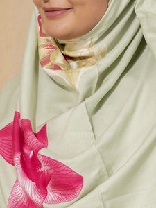 Nouvelle robe Abaya musulmane décontractée en polyester brodée pour femmes, kimono Eid à manches longues, ensemble ample, best-seller - Product Image 4