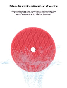 Almohadilla de Pulido de Espuma con Velcro para Detallado de Automóviles, con Almohadillas de Esponja para Pulir, Compatible con Pulidoras de Automóviles DA/RO/GA - Product Image 6