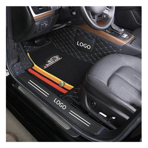 Muchkey Accesorios <span class=keywords><strong>Audi</strong></span> <span class=keywords><strong>Q5</strong></span> coperture stuoie Alfombras Para Auto Custom in pelle 3D 5D <span class=keywords><strong>tappetini</strong></span> Auto Auto per <span class=keywords><strong>Q5</strong></span> tappetino Auto 2017 - Product Image 1
