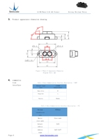 Module LiDAR CRK W-12 à point unique, fixation fixe, modes de mesure multiples, mesure de distance 0,2-12M, détection d'obstacles