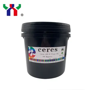 Ceres Factory High Quality UV LED Flexo Ink for Film Printing,UNS Magenta,5 kg/can