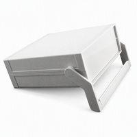Boîtier pour instruments médicaux en ABS, boîte de sortie électronique de bureau, protection IP54, boîtier personnalisable pour carte de circuit imprimé