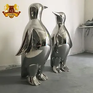 Achetez Versatile sculpture de pingouin en métal dans les designs  contemporains - Alibaba.com