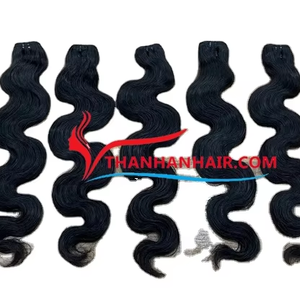 Vente Produit populaire Extension de cheveux Corps vapeur Cheveux ondulés Paquet de trame en stock Couleur naturelle Aucune perte Prêt à expédier - Product Image 4