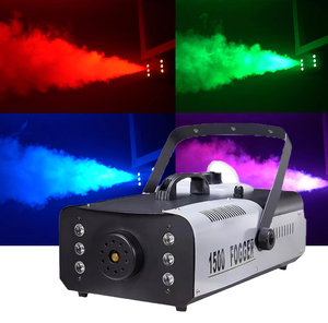 Máquina de <span class=keywords><strong>humo</strong></span> LED con <span class=keywords><strong>efectos</strong></span> de escenario de 1500W con Control remoto RGB DMX, máquina de <span class=keywords><strong>humo</strong></span> para escenario, Bar, boda, fiesta, discoteca - Product Image 1