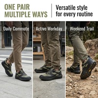Vente en gros directe d'usine, logo personnalisé, baskets de course pour hommes en maille respirante légère et antidérapante