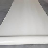 Membrane imperméable en TPO blanc écologique, résistante au vent et durable pour les usines, les entrepôts et les bâtiments publics