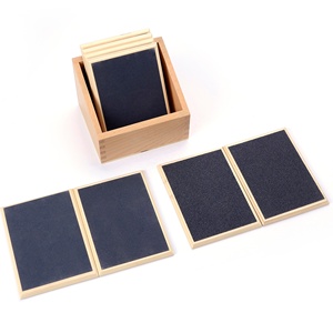 Giocattoli Educativi in Legno Leader Joy per Bambini, Materiale Sensoriale Montessori, Tavolette Tattili per Età 2-4 e 5-7 Anni - Product Image 1