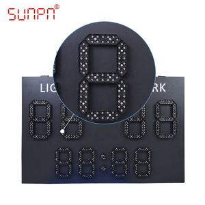 Elettrone di Calcio Scoreboard Maker Display Score Board Cifre esterna Quadro di Valutazione - Product Image 3