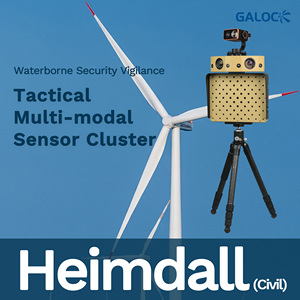 Sensor Acústico Portátil Ultra Bajo SWaP para Alerta en Vías Marítimas y Portuarias, Cámara de Seguimiento Panorámico Trimodal - Product Image 1