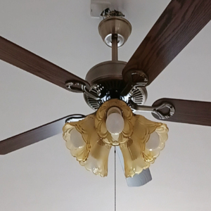 Lustre rétro de style américain en bois, idéal pour décorer la chambre, le salon, la salle à manger, lampe de plafond vintage en chêne - Product Image 4