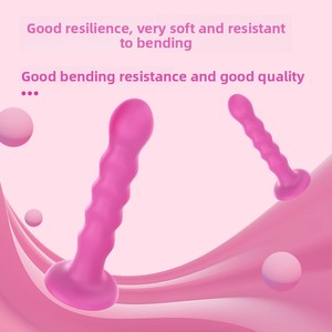 Bouchon anal en silicone avec perles, ventouse pour atrium postérieur, bande anale, produits sexuels pour adultes, vente en gros, fouet anal - Product Image 1