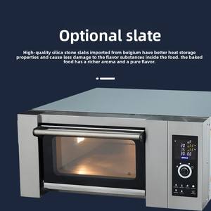 فرن كهربائي تجاري أحادي الطبقة بسعة صينية واحدة، قوة 3200 واط، بباب قابل للطي، للاستخدام في المخابز والمطاعم - Product Image 6