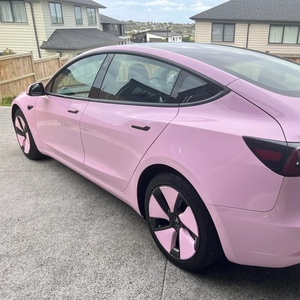 エアフリーバブルカーボディ保護カラーチェンジグロスナドグレービニールカーラップボディスティッカーフィルム - Product Image 4